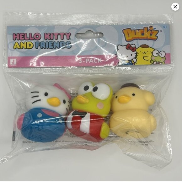 Hello Kitty and Friends Rubber Duck Complete Set‎ of 6 🦆 - Picture 4 of 11